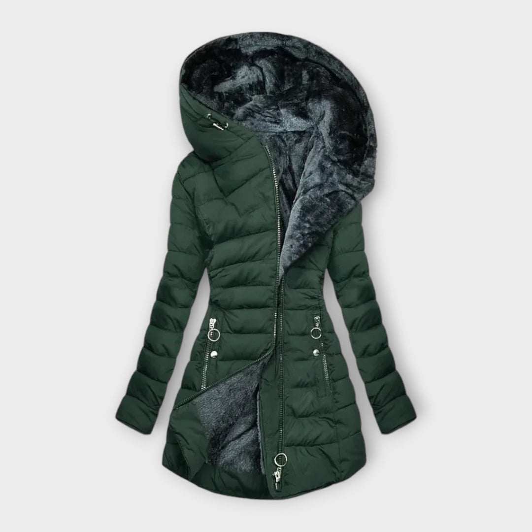 Alice - Hooded Winter Puffer Coat